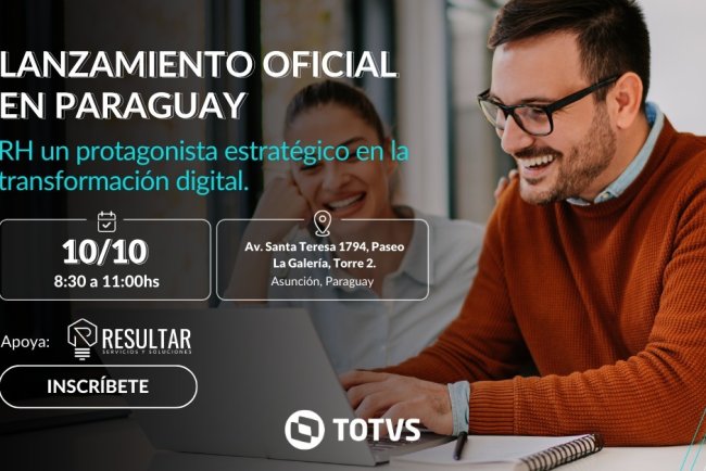 Lanzamiento de TOTVS RH en Paraguay: El Futuro de la Gestión de Talento y Recursos Humanos
